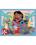 Set slagalice i memo igre Trefl 2 u 1 - Happy Lilo&Stitch day / Disney Lilo&Stitch  - 2t